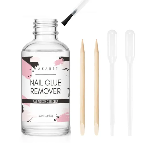 Miniatura 10 de Makartt Gel de pegamento sólido para uñas: pegamento de uñas de gel extra fuerte para uñas a presión y puntas falsas, pegamento de uñas fuerte