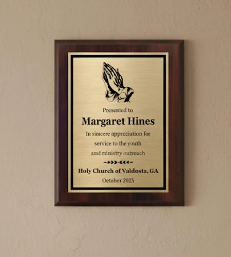 Miniatura 4 de Placa religiosa personalizada de 8 x 10, regalo de reconocimiento o agradecimiento personalizado para pastores, rabinos, ujer, ancianos, diáconos