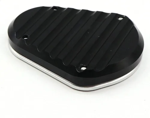 Miniatura 3 de SCUUBE Placa de soporte lateral de pie de motocicleta, placa ampliadora, soporte lateral CNC, almohadilla para Benelli TRK 502 TRK502 2017-2018
