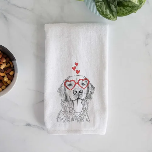 Miniatura 4 de Inkopious Bare Golden Retriever - Toalla de mano decorativa para baño y cocina