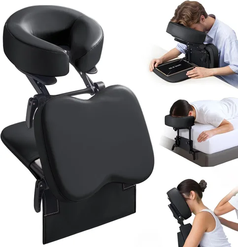 Miniatura 12 de Kit de masaje para la parte superior del colchón para el hogar, reposacabezas de masaje universal para cama, altura ajustable de hasta 14.5