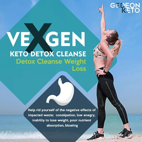 Miniatura 5 de Vexgen Keto Detox Cleanse - Limpieza de desintoxicación natural - Ayuda a reducir la hinchazón intestinal - Ayuda de desintoxicación - Apoyo