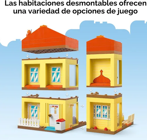 Miniatura 6 de LEGO Bluey: Bluey's Family House - Juguete para niños y niñas de 4 años - El juego de casa incluye 6 personajes populares - Gran idea de regalo