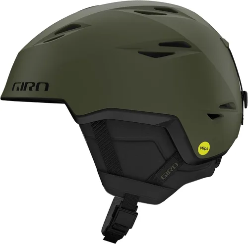 Giro Grid - Casco esférico de esquí de nieve para hombres y mujeres, diseñado para guías de campo, campo lateral y atletas de turismo Verde Trail