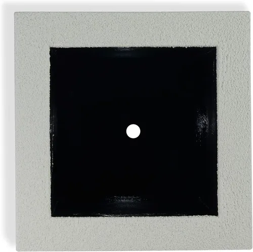 Miniatura 6 de PolyStone Kensington - Maceta con pedestal, 16 x 16 x 36 pulgadas, maceta alta y ligera para interiores y exteriores, resina moderna de aspecto