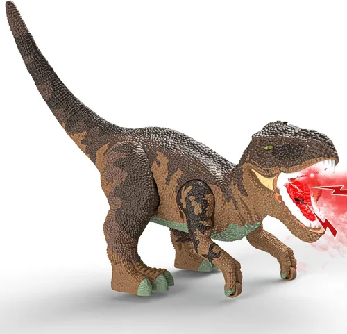 Miniatura 5 de Juguetes de dinosaurio grande para niños de 3 a 9 años, juguete de figura de dinosaurio grande Tyrannosaurus rex con almacenamiento en la barriga