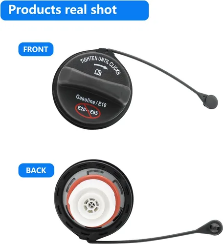 Miniatura 4 de FC1079 Reemplazo de tapa de gasolina para 2004-2009 F150 de reemplazo de tapa de combustible compatible con 2009-2021 F250 F350, Mustang 2008-2013