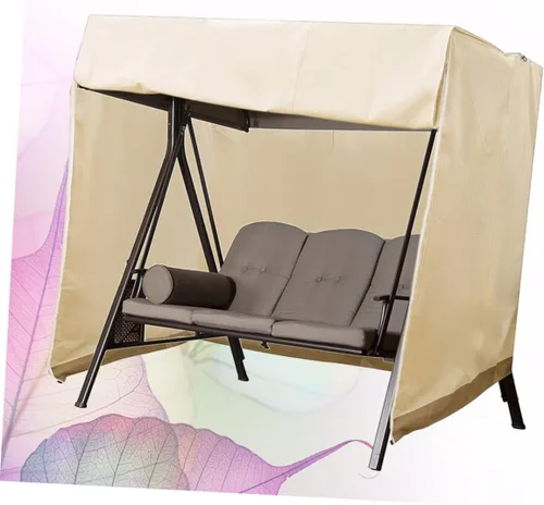 Miniatura 5 de Cubierta impermeable para silla de patio, cubierta protectora para columpio al aire libre, fácil de limpiar, columpio de jardín c