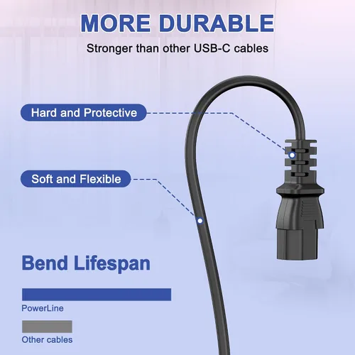 Miniatura 2 de Digipartspower Cargador de cable de alimentación de CA para ION Pathfinder 4 Altavoz portátil Ipa125