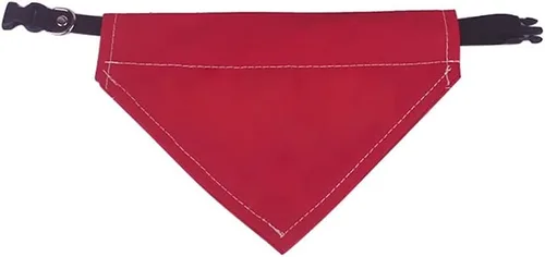 Miniatura 6 de Muka Bandana de algodón para perro, bufanda de cuello para mascotas, multicolor, negro, S