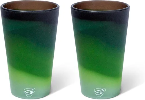 Miniatura 69 de Silipint Vaso de pinta de silicona de 16 oz – Vaso reutilizable irrompible sin BPA de silicona – Apto para lavavajillas, microondas y congelador