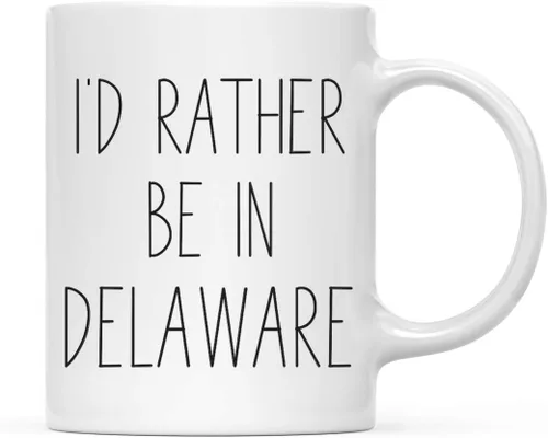 Miniatura 13 de Andaz Press Taza de café de 11 onzas, regalo con texto en inglés "I'd Rather Be in Alabama", 1 paquete, para estudiar en el extranjero, regalo