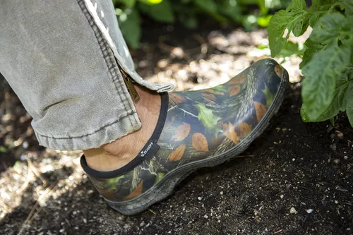 Miniatura 4 de Sloggers Zapatos de jardín impermeables para hombres Zuecos de lluvia y jardín sin cordones para exteriores con plantilla de soporte de comodidad