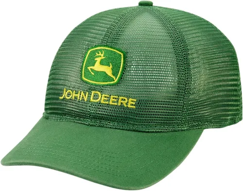 Miniatura 5 de John Deere Gorra de malla suave para camionero verde - LP81105, Verde