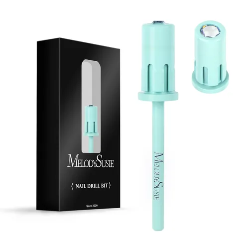 Miniatura 56 de MelodySusie - 100 bandas de lijado para brocas de uñas para lima eléctrica, de grano #80 grueso para limar uñas acrílicas, manicura y pedicura