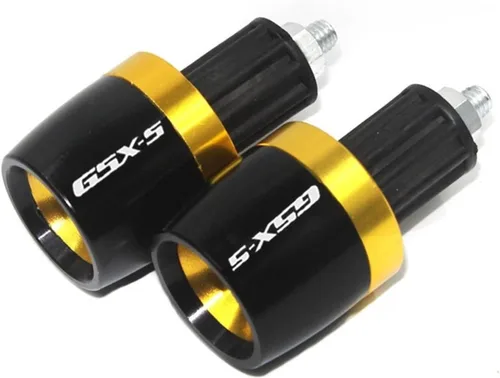 Miniatura 14 de Empuñaduras para manillar de motocicleta, tapón de extremo compatible con Suzuki GSX-S GSXS 125 150 750 1000/F/ABS GSX-S125 GSX-S750 GSX-S1000