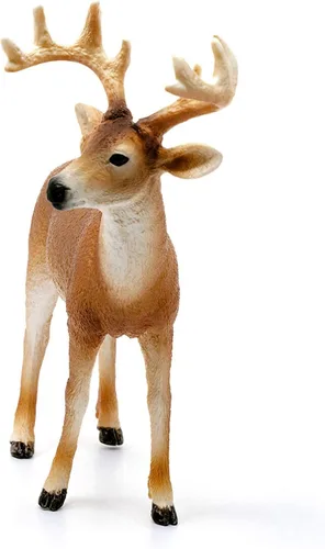 Miniatura 6 de Schleich Wild Life, Figura de Animal, Juguetes de Animales para Niños y Niñas de 3-8 Años de Edad, Venado de Cola Blanca, Edades 3+