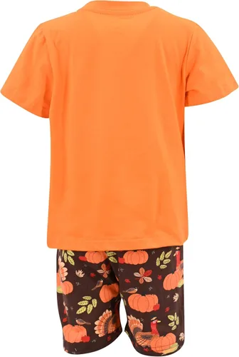 Miniatura 4 de Unique Baby Conjunto de ropa de Acción de Gracias para niños de 2 piezas