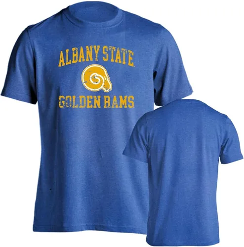 Miniatura 88 de Sport Your Gear NCAA Camiseta de manga corta retro con licencia oficial de aspecto desgastado para el día del juego, camiseta de espíritu deportivo