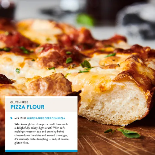 Miniatura 8 de King Arthur Harina sin gluten para pizza: Masa crujiente estilo napolitano - Caja de 32 oz, perfecta para hornear sin gluten, apta para celíacos