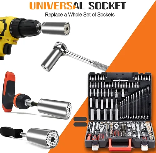 Miniatura 3 de Wareon Juego de herramientas universal de vaso para hombres - Regalos de Navidad para hombres, papá, él, marido, mujeres, cosas geniales, ideas
