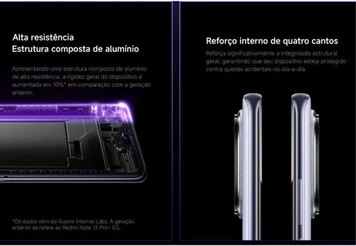 Miniatura 9 de Xiaomi Redmi Note 14 Pro+ Plus 5G + 4G LTE (para Tmobile Mint Tello & Global) (512 GB + 12 GB) NFC 6.67" 120Hz cámara Pro AI de 200 MP