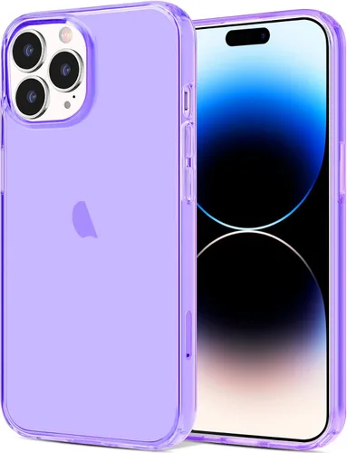 Miniatura 19 de JJGoo Funda compatible con iPhone 14 Pro Max transparente, protectora, a prueba de golpes, delgada y fina, cubierta de parachoques suave, fundas