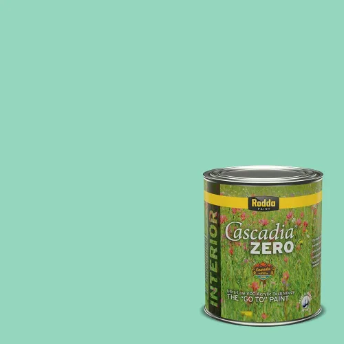 Miniatura 65 de Rodda Paint CASCADIA ZERO - Pintura e imprimación semibrillante para interiores en uno, cuarto de galón, madera de haya beechwood