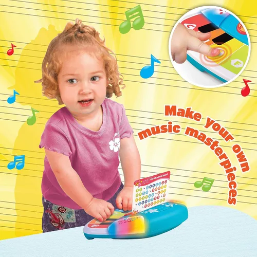 Miniatura 3 de HAP-P-KID Piano mágico para bebé, juguete musical para niños, instrumento musical con sensor táctil, interruptor entre el xilófono, niños juegan