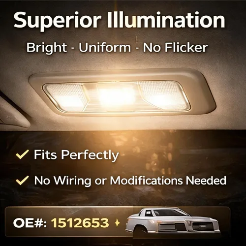 Miniatura 2 de KIMISS Lámpara LED para Interior de Coche, 15126553 Lámpara de Techo Cúpula para Interior de Coche Compatible con Colorado 2004-2008