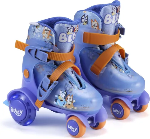 Miniatura 11 de Voyager Kids Trainer Skates - Light Up Wheels, ABEC 5 Bearings, Durable PVC Material, Foam Shoe Lining, Perfect for Active Fun and Adventures, US