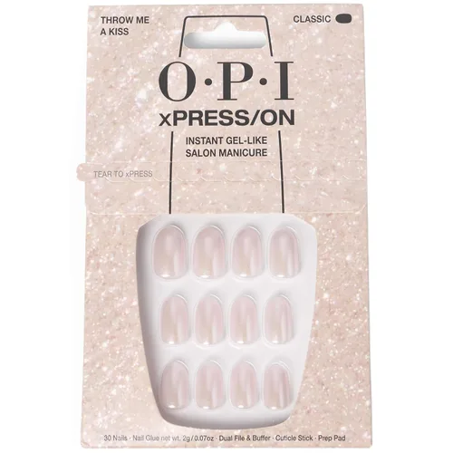 Miniatura 16 de OPI xPRESS/ON Press on Nails Short Round Classic, Long Almond & Coffin Shape Press-On Professional Nail Art Kit