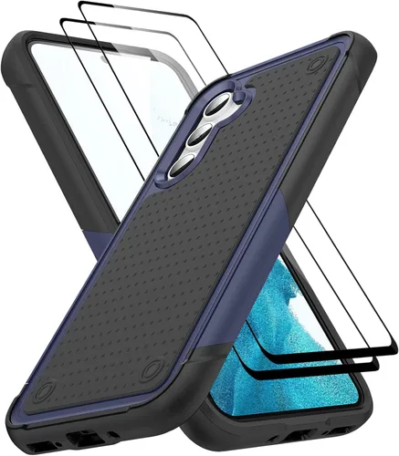 Miniatura 222 de Jeylly Compatible con Samsung Galaxy A22 5G Funda, Funda Samsung A22 5G con 2pcs protectores de pantalla de vidrio templado