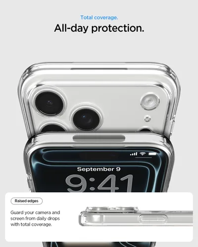 Miniatura 151 de Spigen Funda para iPhone 13 Mini, ultra híbrida MagFit [antiamarilleo] [compatible con Magsafe] - Transparente