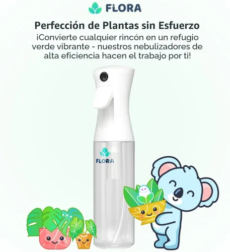 Miniatura 4 de Flora Premium Botella de Spray Mister para Plantas para Neblina Suave y Fina para Hidratación de Precisión, Humedad y Disparo de Humedad, Viene