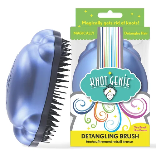 Miniatura 8 de Knot Genie, Cepillo para desenredar el cabello, Azul