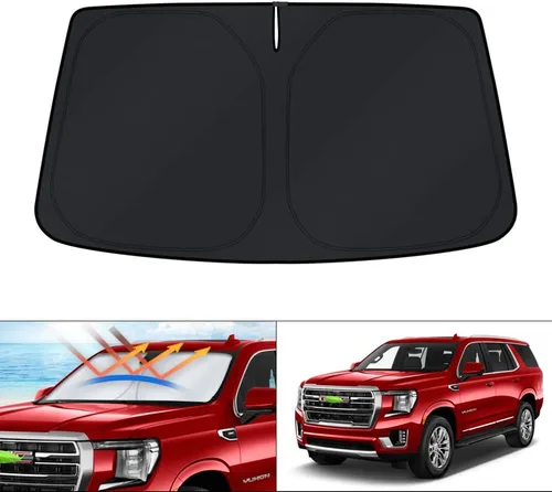Miniatura 149 de KUST - Parasol plegable para parabrisas para Ford Ranger, accesorios 2019-2025 2026, parasol personalizado para ventana, protector solar plegable