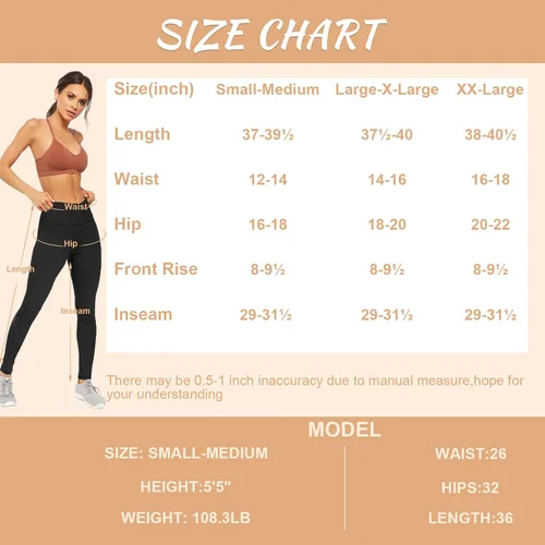 Miniatura 4 de GAYHAY Paquete de 3 leggings con bolsillos para mujer, cintura alta, control de abdomen, pantalones suaves para entrenamiento, gimnasio, yoga