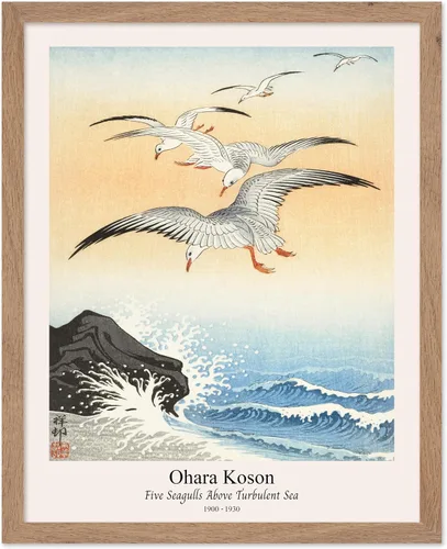 Miniatura 52 de Poster Master Vintage Ohara Koson Poster - Retro Blooming Lotus Flowers Print - Japanese Art - Flower Illustration - Aesthetic Design - Floral