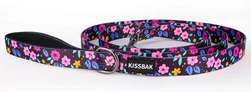 Miniatura 4 de Correa para perros pequeños, cómodas asas acolchadas, correa de entrenamiento de perros con girasol floral de primera calidad, correa para caminar