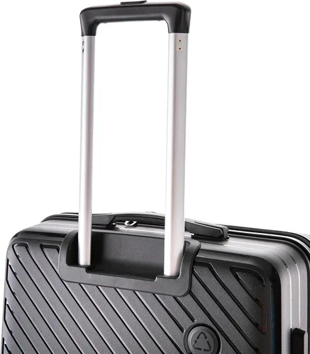 Miniatura 7 de Rockland Equipaje rígido de Praga con ruedas giratorias, Negro -, Equipaje rígido de Praga con ruedas giratorias