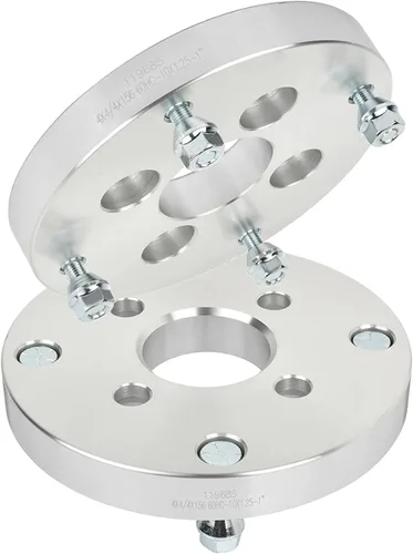 Miniatura 5 de SCITOO 2 adaptadores espaciadores de rueda de 4 LUG de 1 pulgada de 4 x 4 a 4 x 156 con pernos de 10 x 1.25 64CB compatibles con Scrambler 500