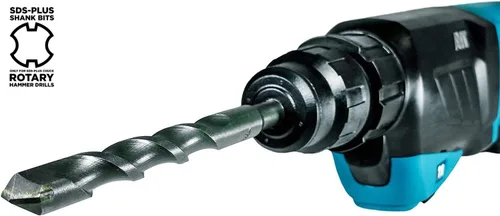Miniatura 8 de Makita SDS-Plus - Juego de brocas para martillos rotativos SDS+, 5 piezas, perforación agresiva para hormigón y mampostería, brocas con punta