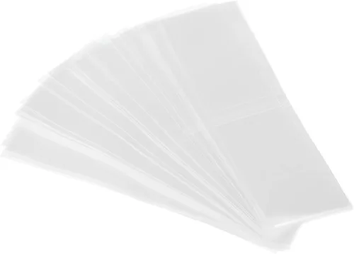 Miniatura 19 de PATIKIL Bandas retráctiles perforadas de 6.102 x 1.575 in, paquete de 400 bandas termocontraíbles de PVC para tapas de diámetro de 3.74 a 3.82
