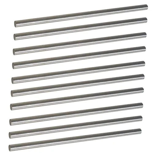 Miniatura 6 de 10 piezas de varillas de acero inoxidable 304 de 1 mm × 152 mm, varilla de metal para manualidades, industria, pasatiempos de trabajo en metal