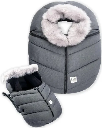Miniatura 25 de 7AM Enfant Fundas de asiento de automóvil, funda de bebé Cocoon para niños y niñas, repelente de lluvia y nieve, transpirable, resistente al viento