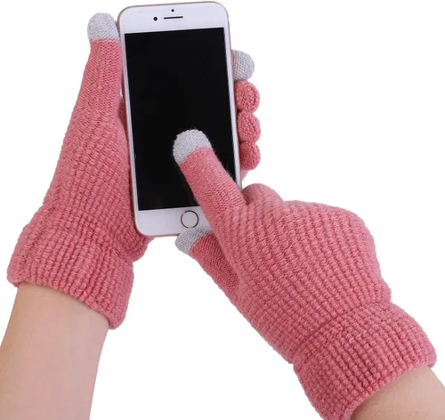 Miniatura 6 de URATOT Juego cálido de invierno con bufanda infinita y sombrero para pantalla táctil para hombres y mujeres