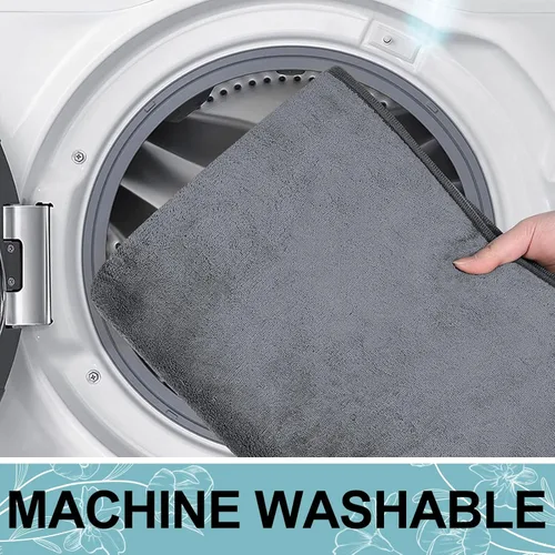 Miniatura 7 de Smiry Tapete de baño de espuma viscoelástica de 24 x 16 pulgadas, extra suave y absorbente, antideslizante, lavable para suelo, ducha y bañera, Gris
