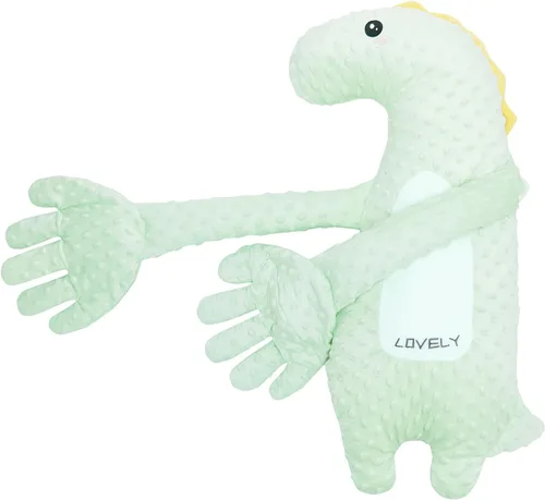 Miniatura 3 de Juguetes Suavidores para Bebés, Lindo Peluche de Animal Suave para Niñas y Niños, Figura Portátil de Dinosaurio y Unicornio para Muñecas Tranquilas