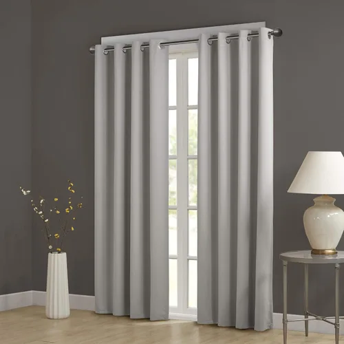 Miniatura 10 de Comfort Spaces Par de paneles de cortinas opacas con ojales en la parte superior, reducción de ruido, aislamiento térmico de eficiencia energética